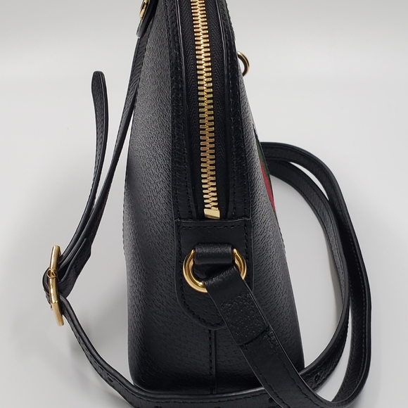 GUCCI Ophidia GG small shoulder bag IN BLACK LEATHER - Picture 3 of 10